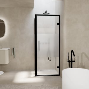 Balmani Senses Design Eckdusche mit Drehtür