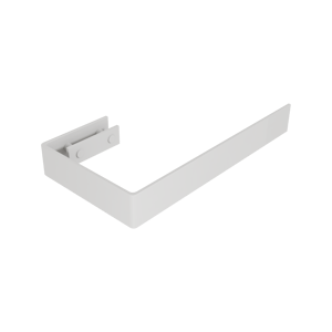 Vipera porte-serviette pour Corrason double 40 cm blanc mat