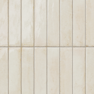 Carruzo Volcan keramische Wandfliesen 32 Stück, 6x25cm Crema