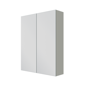 Linie Montro Spiegelschrank Bad: 60 x 75 cm, Greige