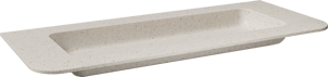 Balmani Moon simple vasque grand Desert Pearl Terrazzo 130 x 55 cm