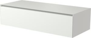 Balmani Mitra Elements meuble sous-lavabo suspendu 120 x 50 cm blanc mat 1 tiroir