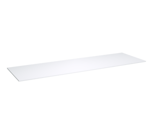 Storke Tavola Einzel- oder Doppelwaschtischplatte, Solid Surface matt, 170 x 52 cm