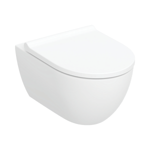 Geberit Acanto WC suspendu blanc brillant sans bride