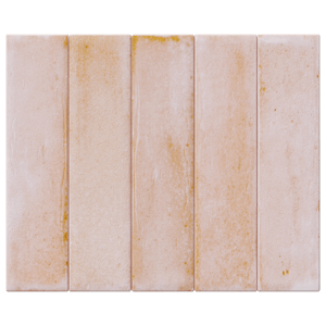Carruzo Costa keramische Wandfliesen 34 Stück, 6x24_6cm Malva