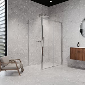Balmani Senses Design Eckdusche mit Schiebetür