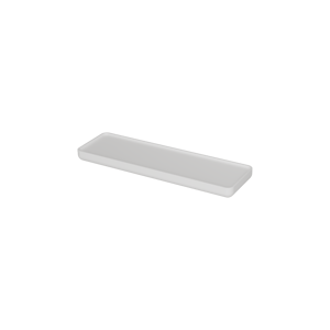 Balmani Tray étagère murale Solid Surface blanc mat 40 x 12 cm