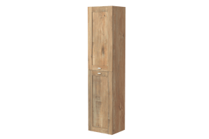 Linie Classo zwevende badkamerkast natuur eik 40 x 30 x 170 cm