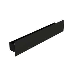 Balmani Uma wandplank mat zwart 60 x 8.5 cm