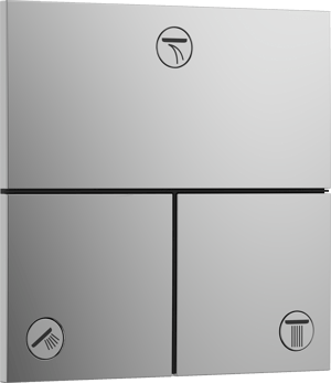 Hansgrohe Showerselect Comfort E inbouw mengkraan glanzend chroom