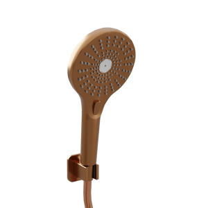 Blaufoss Onos handdouche 3 straalfuncties Brushed Rosegold