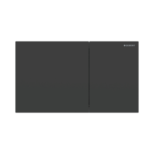 Sigma70 plaque de déclenchement carrée, noir mat pour Sigma UP320 ou UP720 bâti-support