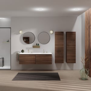 Balmani Forma badkamermeubel met Tablo Oval Wastafel