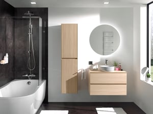 Luca Varess Solid Badewannenaufsatz