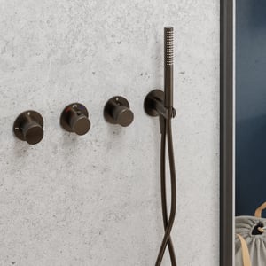 Blaufoss Pavilion thermostat de douche encastré, élément encastré inclus