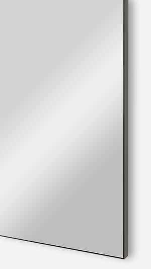 Storke Nero miroir rectangulaire noir 48 x 100 cm