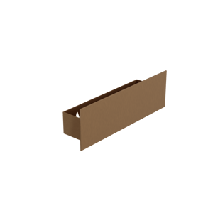 Balmani Uma étagère murale brushed Rosegold 35 x 8.5 cm