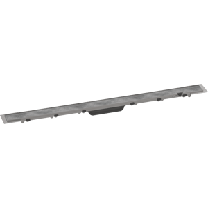 Hansgrohe RainDrain Rock kit de finition pour rigole de douche découpable 90cm RSV Look grille à carreler