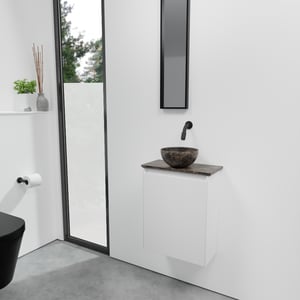 Balmani Mitra meuble WC avec tablette Facetta