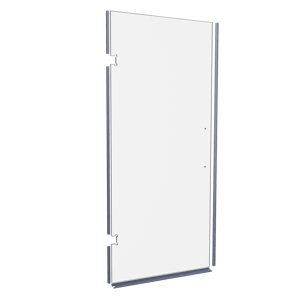 Balmani Modular Panneau en verre et joints pour porte de douche 941 mm Verre transparent