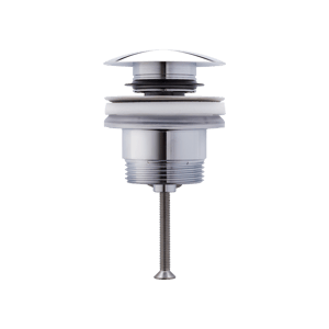 Duravit Push-open Ablaufventil Chrom glänzend