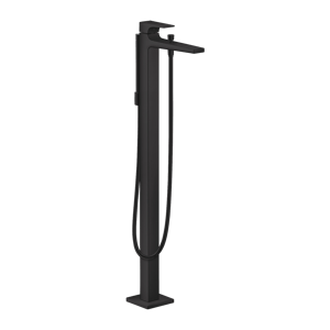 Hansgrohe Metropol robinet baigNoire îlot avec douchette Noir Mat