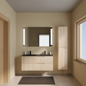 Linie Ribbo meuble salle de bains avec lavabo Vano