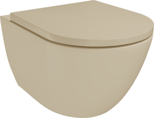Luca Varess Moreno hangend toilet Pergamont mat randloos SilentFlush