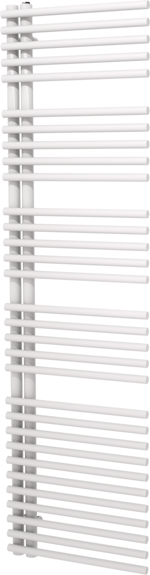 Vipera Nevada sèche-serviettes simple 50 x 180 cm chauffage central Blanc Brillant raccordement latéral 934W