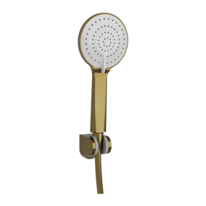 Linie Neptunus pommeau de douche 3 fonctions jet Brushed Gold