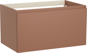 Balmani Sfera by Lucida meuble sous-vasque suspendu 90 x 55 cm Cotto 2 tiroirs
