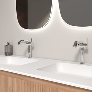 Blaufoss Round M EcoStart robinet de lavabo