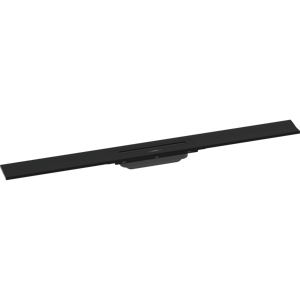 Hansgrohe RainDrain Flex kit de finition pour rigole de douche découpable 90cm Noir Mat