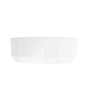 Luca Varess Perla vasque à poser porcelaine blanc brllant rond Ø 34 cm