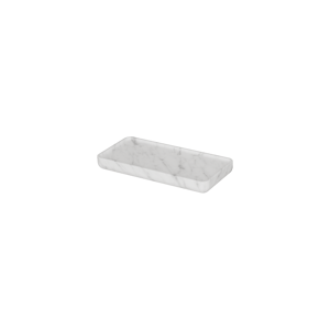 Balmani Tray étagère murale Marbre Carrara 25 x 12 cm