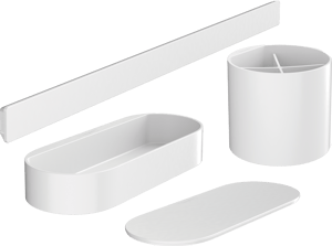 Hansgrohe WallStoris Set de salle de bain Blanc Mat