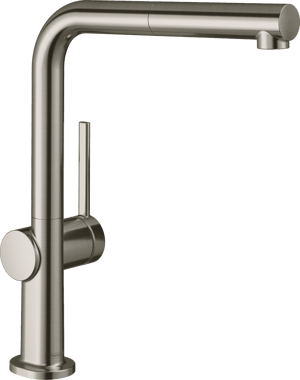Hansgrohe Talis M54 keukenkraan rvs look