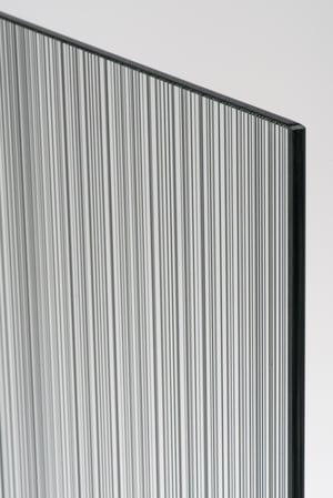 Balmani Modular Glaspaneel voor douchedeur 841mm Barcode zwart
