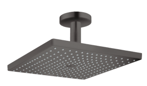 Hansgrohe Raindance E300 vierkant regendouchekop Ø30cm Brushed Black Chrome