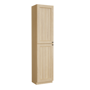 Balmani Lemon staande badkamerkast links Fineer natuur eik 45 x 35 x 195 cm