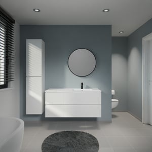 Linie Lado meuble salle de bains avec lavabo Vano