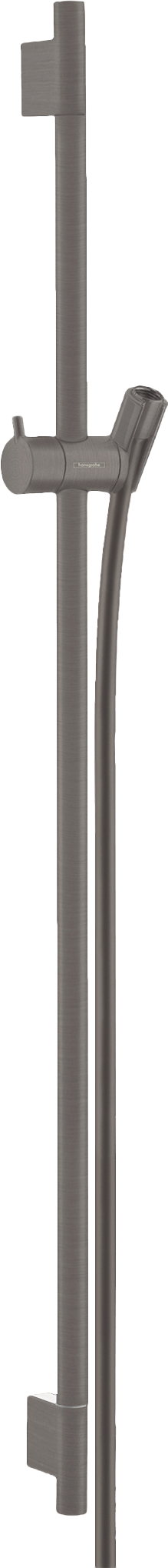 Hansgrohe Unica S Puro barre de douche Brushed Black Chrome