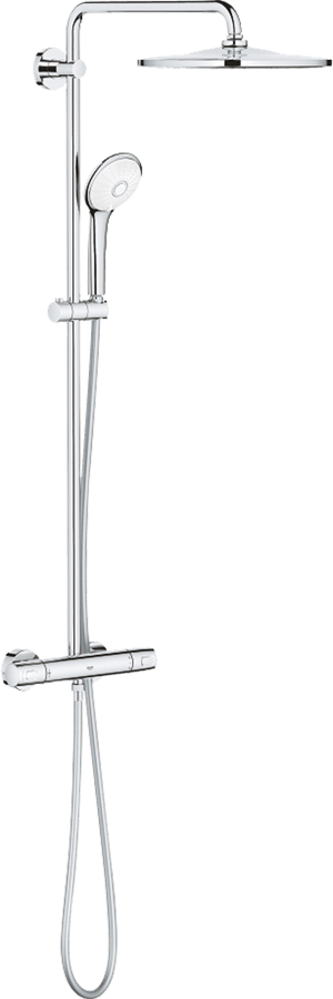 Grohe Euphoria System 310 Duschsystem: CoolTouch, Chrom Glänzend