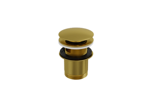 Santeg Unibath crepine bad afsluitbaar Brushed Gold