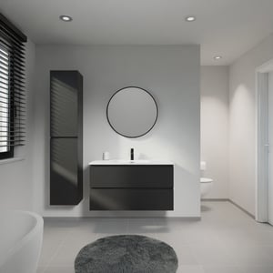 Linie Lado meuble salle de bains avec lavabo Baro