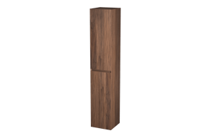 Balmani Idra Badhochschrank: Hängend, Nussbaum, Furnierholz, 35 x 35 x 169 cm
