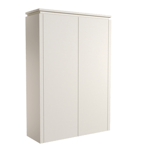 Balmani Eclips zwevende kolomkast Sandbeige 90 x 32 x 130 cm