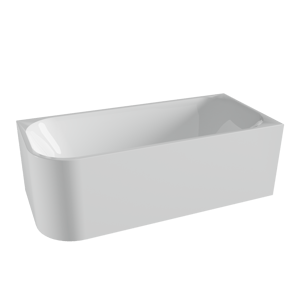 Luca Varess Mezzo 2-Personen-Eckbadewanne: rechts, 180 x 80 cm, Acryl, Weiß glänzend