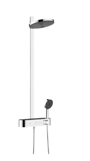 Hansgrohe Pulsify S260 colonne de douche de pluie robinet thermostatique Chrome Brillant
