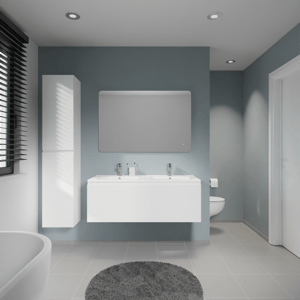 Linie Lado meuble salle de bains avec plan vasque Baro